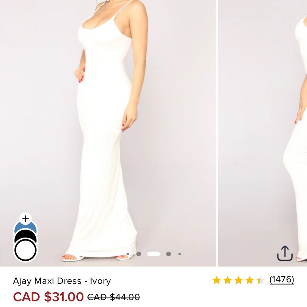 Ivory Maxi Dress